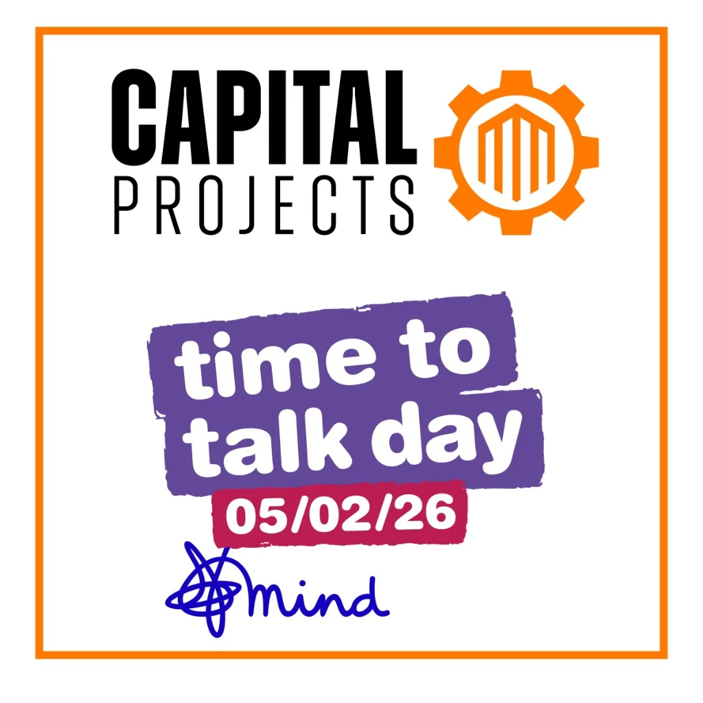 Time to Talk Day graphic with Mind logo